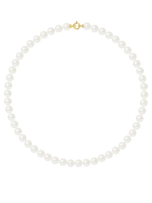Pearline Naszyjnik perłowy w kolorze białym - dł. 50 cm rozmiar: onesize