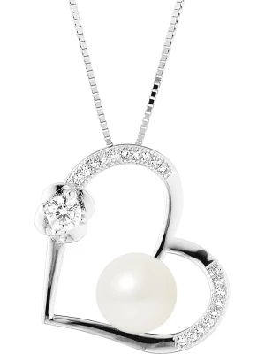 Pearline Srebrny naszyjnik z perłą - dł. 42 cm rozmiar: onesize