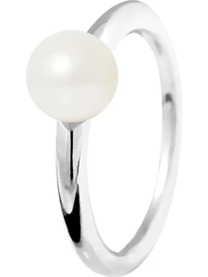 Pearline Srebrny pierścionek z perłą rozmiar: 62