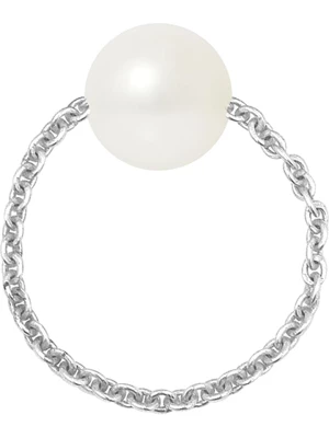 Pearline Srebrny pierścionek z perłą rozmiar: 48