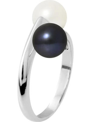Pearline Srebrny pierścionek z perłami rozmiar: onesize