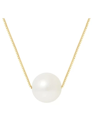Pearline Złoty naszyjnik z perłą - dł. 42 cm rozmiar: onesize