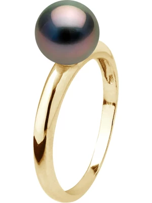 Pearline Złoty pierścionek z perłą rozmiar: 54