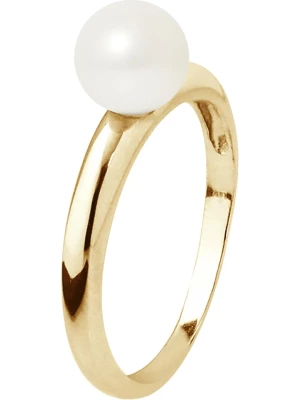 Pearline Złoty pierścionek z perłą rozmiar: 54