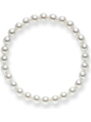 Pearls of London Bransoletka perłowa w kolorze białym rozmiar: 17 cm