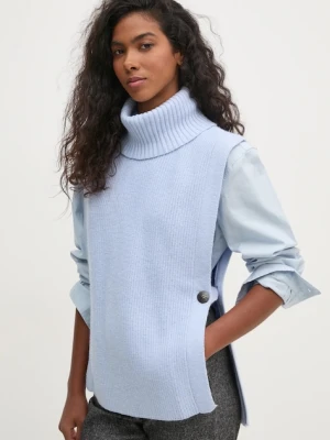 Pedro del Hierro kamizelka z domieszką wełny