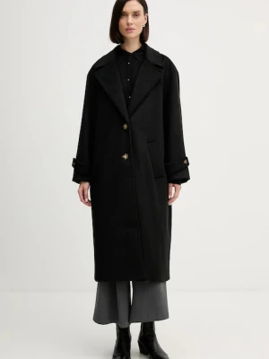 Pedro del Hierro płaszcz z dodatkiem wełny