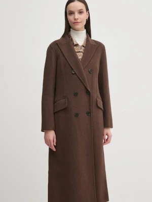 Pedro del Hierro płaszcz z domieszką wełny