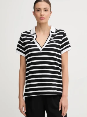 Pedro del Hierro polo damski kolor czarny 4532381