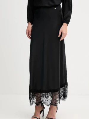 Pedro del Hierro spódnica kolor czarny midi rozkloszowana 7592146