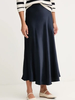 Pedro del Hierro spódnica kolor granatowy midi rozkloszowana 7592138