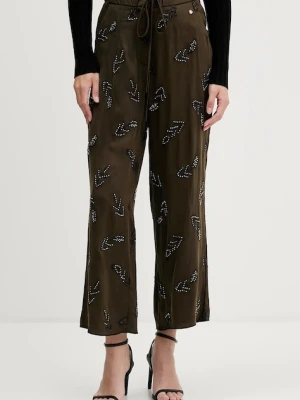 Pedro del Hierro spodnie damskie proste high waist 7602518