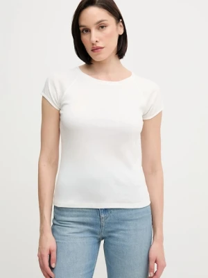 Pedro del Hierro t-shirt bawełniany damski kolor biały 4539619