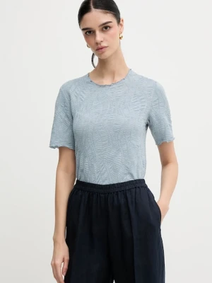 Pedro del Hierro t-shirt damski kolor niebieski 4539627