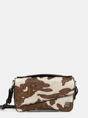 Pedro del Hierro torebka skórzana kolor brązowy 1112605