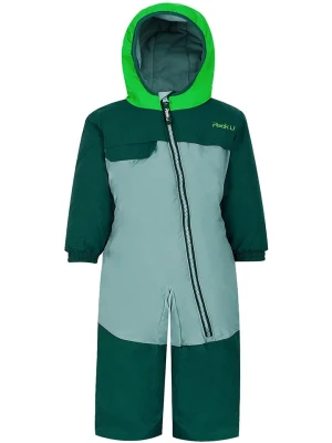 Peek U Kombinezon zimowy "Heath" w kolorze zielono-szarym rozmiar: 92