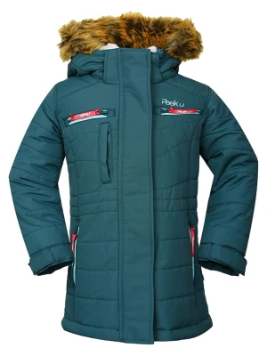Peek U Parka zimowa "Frankie" w kolorze zielonym rozmiar: 152