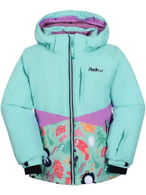 Peek U Zimowa kurtka funkcyjna "Livia" w kolorze turkusowym rozmiar: 104