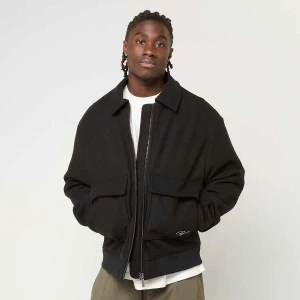 Pegador Aiken Wool Blend Bomberjacket mężczyźni Bomberki czarny rozmiar Odzież