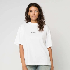 Pegador Azana Heavy Oversized Tee kobiety T-Shirty i Polo biały rozmiar Odzież