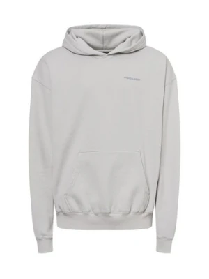 PEGADOR Bluza męska - Logo Mężczyźni Bawełna szary jednolity,