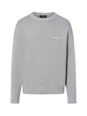 PEGADOR Bluza męska Mężczyźni szary wypukły wzór tkaniny,