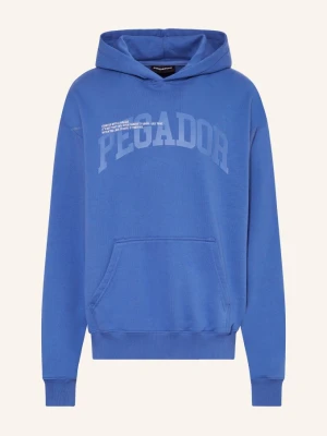 Pegador Bluza Z Kapturem Oversize Gilford blau NIEBIESKI