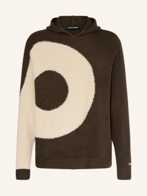 Pegador Bluza Z Kapturem Z Dzianiny Karwar beige