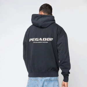 Pegador Colne Logo Oversized Hoodie mężczyźni Bluzy szary rozmiar Odzież