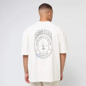 Pegador Crego Oversized Tee mężczyźni T-Shirty i Polo beż rozmiar Odzież