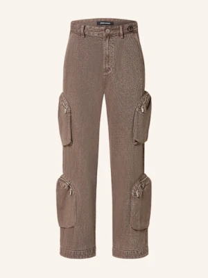 Pegador Jeansy Bojówki Yarvite Regular Fit braun