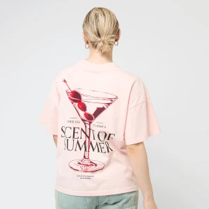 Pegador Jorba Heavy Oversized Tee kobiety T-Shirty i Polo różowy rozmiar Odzież