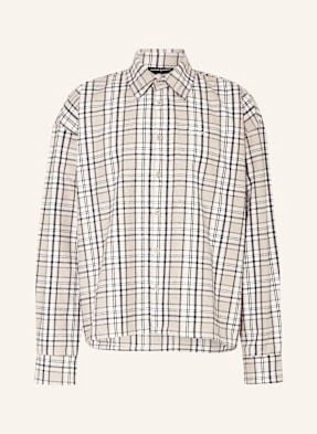 Pegador Koszula Jeansowa Bevill Oversized Fit beige