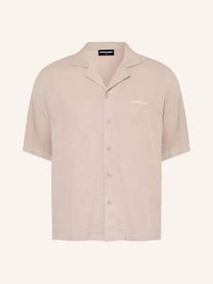 Pegador Koszula Z Klapami Comfort Fit beige