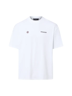 PEGADOR koszulka Mężczyźni Bawełna (100%) biały