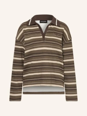 Pegador Koszulka Polo Z Pikowanym Wzorem Sofia braun