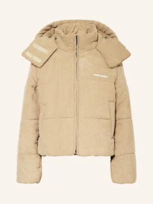 Pegador Kurtka Pikowana Blanca Z Sztruksu beige