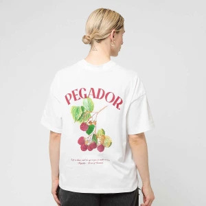 Pegador Malli Heavy Oversized Tee kobiety T-Shirty i Polo biały rozmiar Odzież