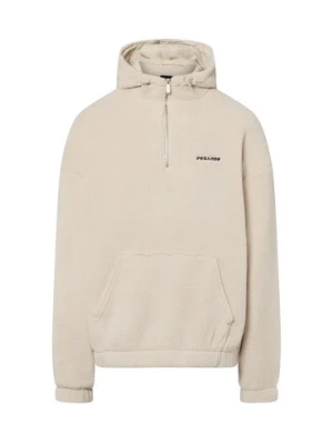 PEGADOR Męska bluza z pluszowym futerkiem - Olten Mężczyźni Sztuczne włókno beżowy jednolity,