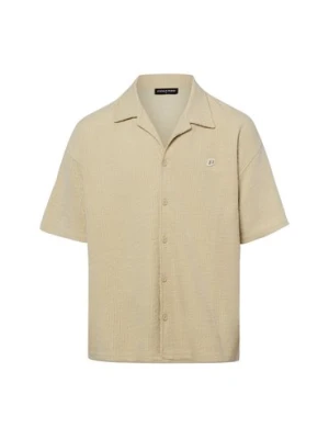 PEGADOR Męska ręcznikowa koszulka polo - Libco Mężczyźni Sztuczne włókno beżowy,