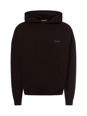 PEGADOR Męski sweter z kapturem - Piedro Mężczyźni czarny jednolity,