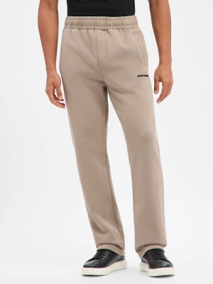 PEGADOR Męskie spodnie do biegania - Mężczyźni Materiał dresowy brązowy,