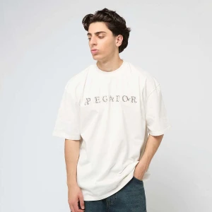Pegador Zenor Oversized Tee mężczyźni T-Shirty i Polo beż rozmiar Odzież
