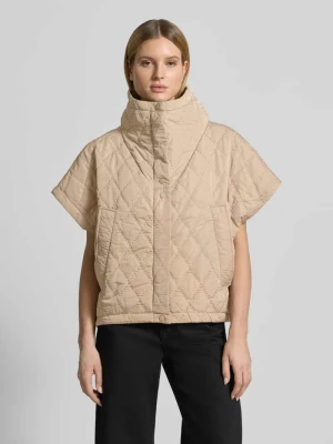 Peleryna z pikowanymi przeszyciami i kieszeniami wpuszczanymi Copenhagen Muse