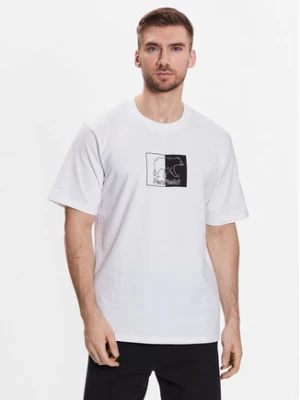 Penfield T-Shirt PFD0333 Biały Regular Fit