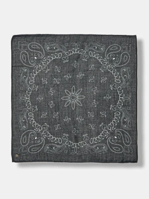 Pepe Jeans apaszka damska kolor granatowy wzorzysta PL1100008