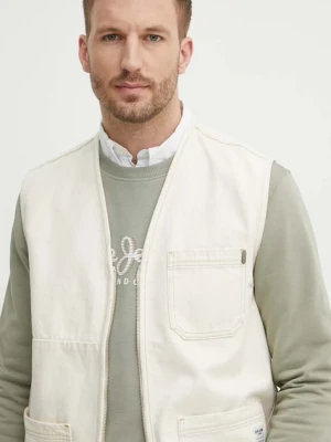 Pepe Jeans bezrękawnik jeansowy ELM UTILTY GILET