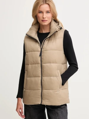 Pepe Jeans bezrękawnik kolor beżowy zimowy PL4024359