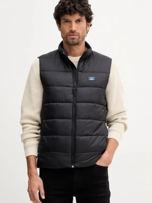 Pepe Jeans bezrękawnik kolor czarny przejściowy PM4027189