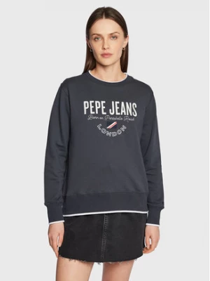 Pepe Jeans Bluza Charline PL581245 Granatowy Regular Fit